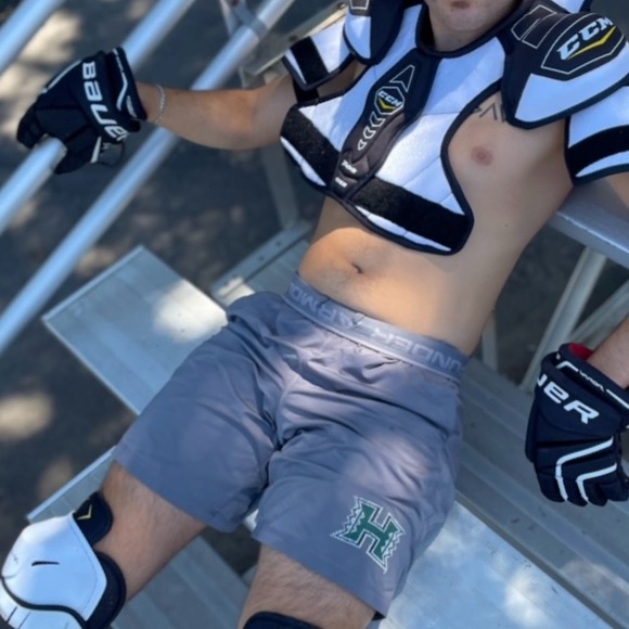 BAUER VAPORMAX X60 HOCKEY GLOVES 12” 30cm DYNAMIC ERGO THUMB JOCK JUNIOR MEN PRO - Picture 15 of 17